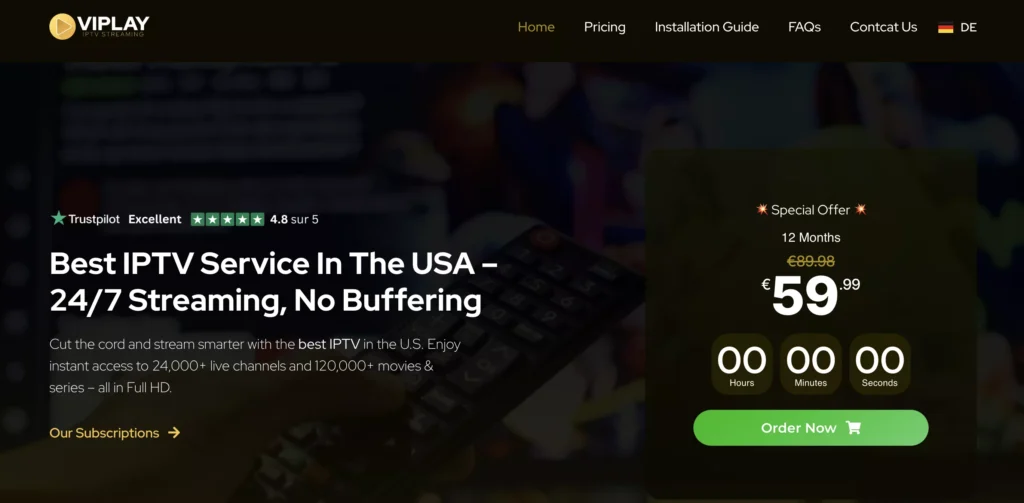 Best IPTV Services in USA