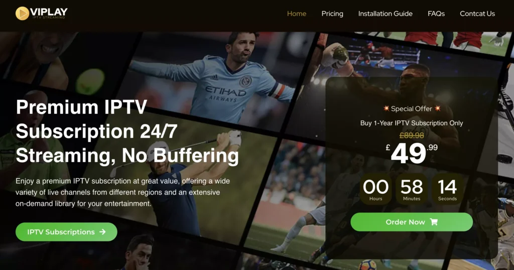 iptv subscription LIVE SPORTS